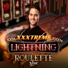 XXXtreme Lightning Roulette logo – Live Casino by Evolution at Rodeo Casino